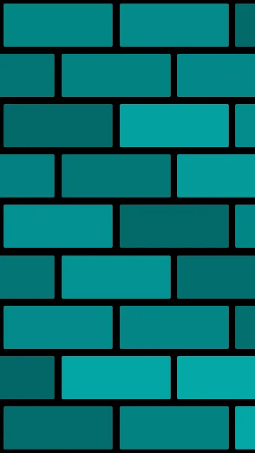Dark Cyan brick phone wallpaper — free HD dark cyan mobile wallpaper 1080x1920