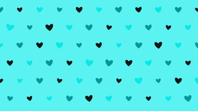 Dark Cyan hearts background — free HD dark cyan color wallpaper 1920x1080