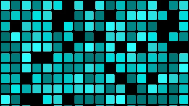 Dark Cyan mosaic desktop wallpaper — free 4K dark cyan wallpaper 3840x2160