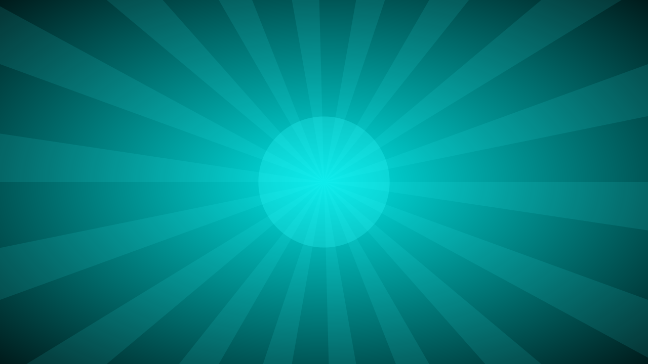 Dark Cyan rays background — free HD dark cyan color wallpaper 1920x1080