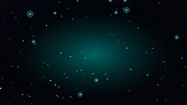 Dark Cyan starry background — free HD dark cyan color wallpaper 1920x1080