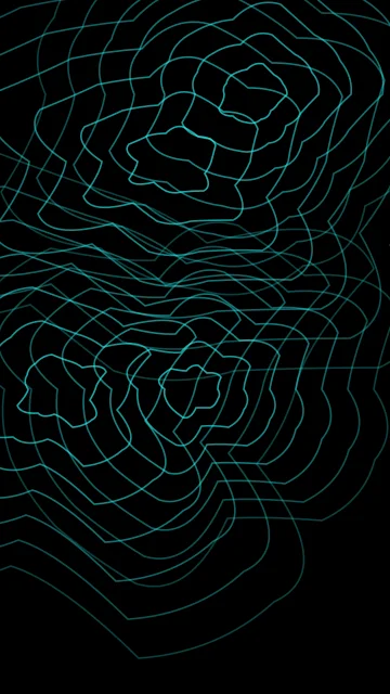 Dark Cyan topographic phone wallpaper — free HD dark cyan mobile wallpaper 1080x1920