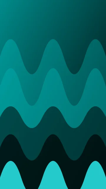 Dark Cyan waves phone wallpaper — free HD dark cyan mobile wallpaper 1080x1920