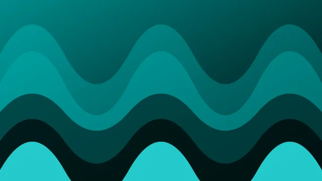 Dark Cyan waves desktop wallpaper — free 4K dark cyan wallpaper 3840x2160