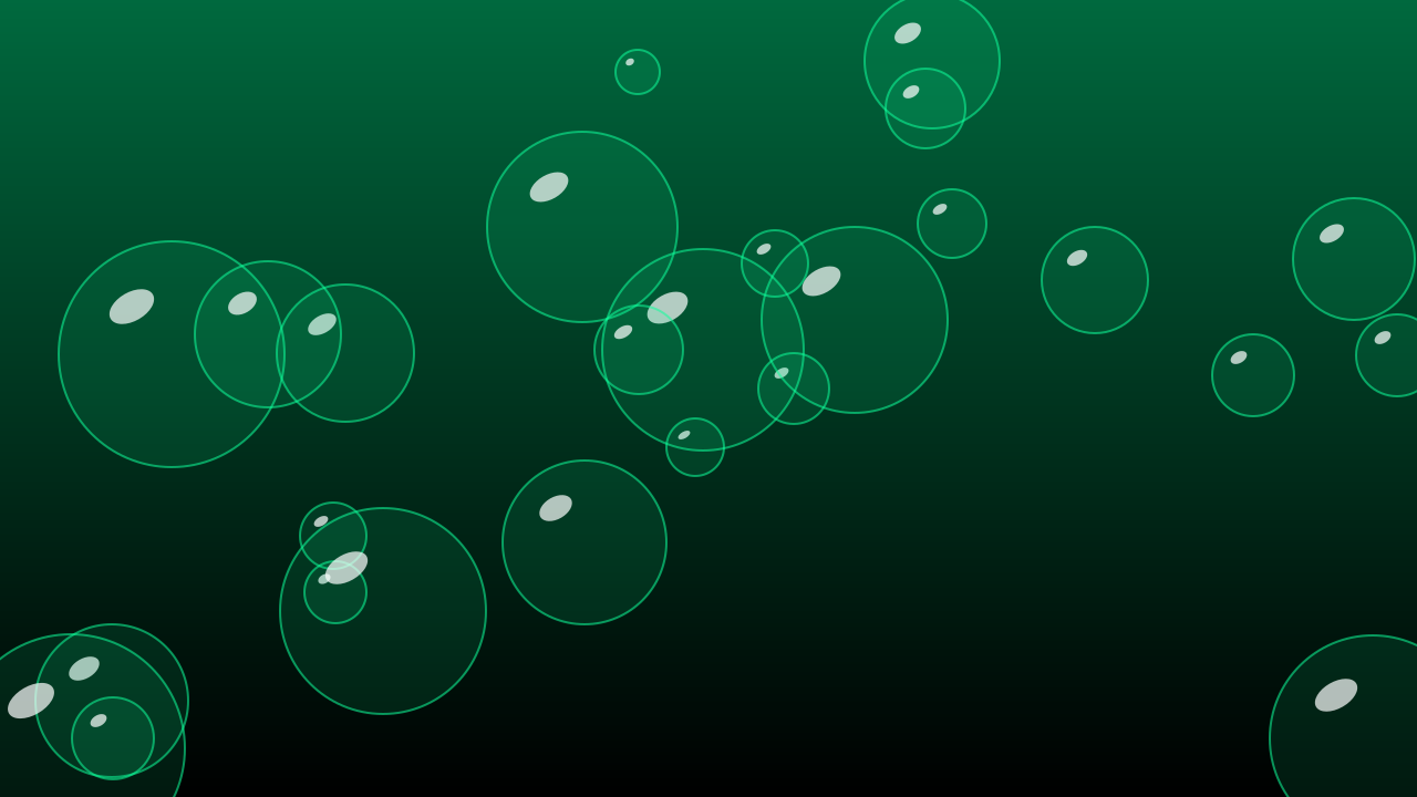 Dark Emerald bubbles background — free HD dark emerald color wallpaper 1920x1080
