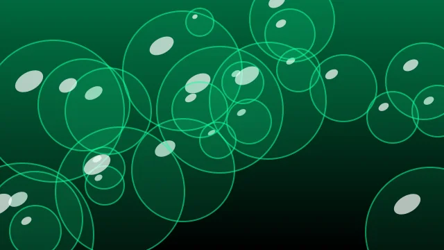 Dark Emerald bubbles background — free HD dark emerald color wallpaper 1920x1080