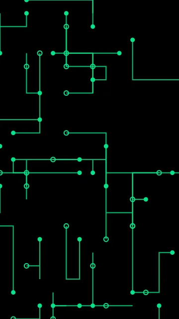 Dark Emerald circuit phone wallpaper — free HD dark emerald mobile wallpaper 1080x1920