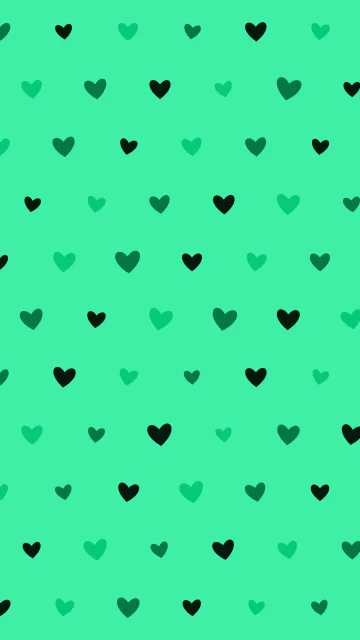 Dark Emerald hearts phone wallpaper — free HD dark emerald mobile wallpaper 1080x1920