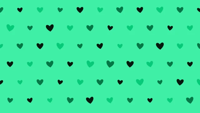 Dark Emerald hearts background — free HD dark emerald color wallpaper 1920x1080