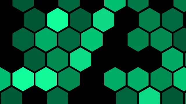 Dark Emerald hexagon background — free HD dark emerald color wallpaper 1920x1080