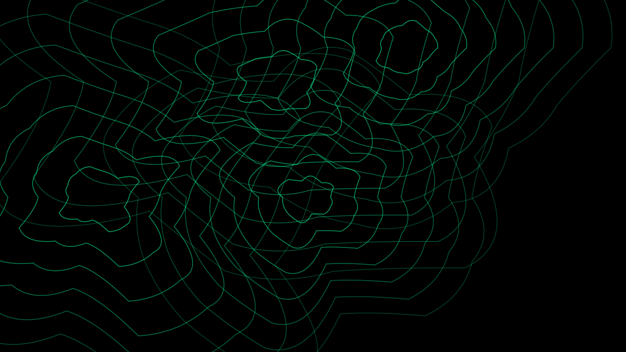 Dark Emerald topographic background — free HD dark emerald color wallpaper 1920x1080