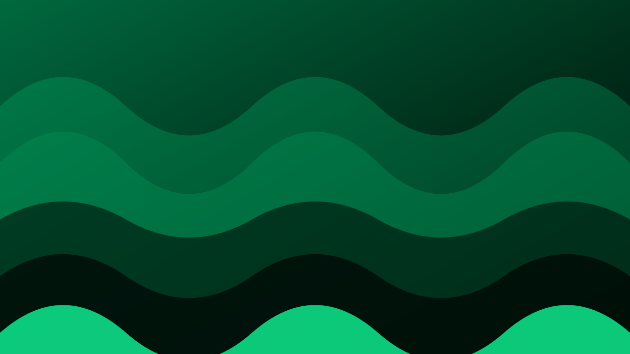 Dark Emerald waves background — free HD dark emerald color wallpaper 1920x1080