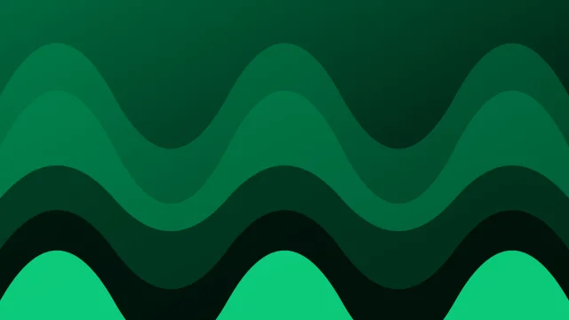 Dark Emerald waves background — free HD dark emerald color wallpaper 1920x1080