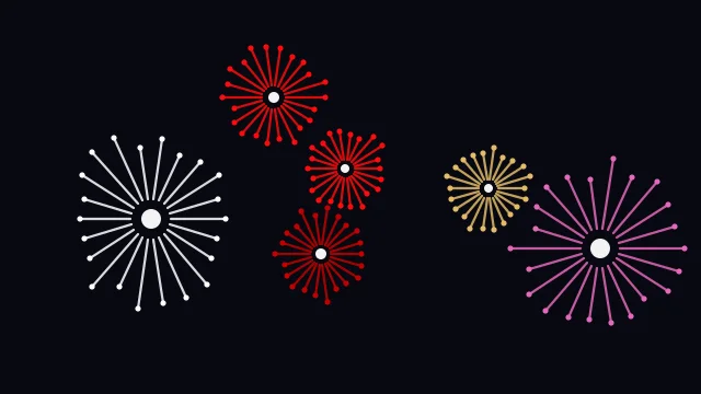 Dark Garnet fireworks background — free HD dark garnet color wallpaper 1920x1080