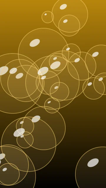 Dark Golden Rod bubbles phone wallpaper — free HD dark golden rod mobile wallpaper 1080x1920