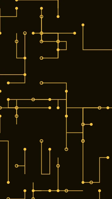 Dark Golden Rod circuit phone wallpaper — free HD dark golden rod mobile wallpaper 1080x1920