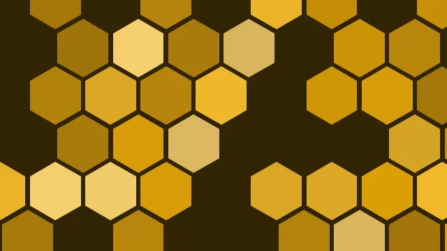 Dark Golden Rod hexagon background — free HD dark golden rod color wallpaper 1920x1080