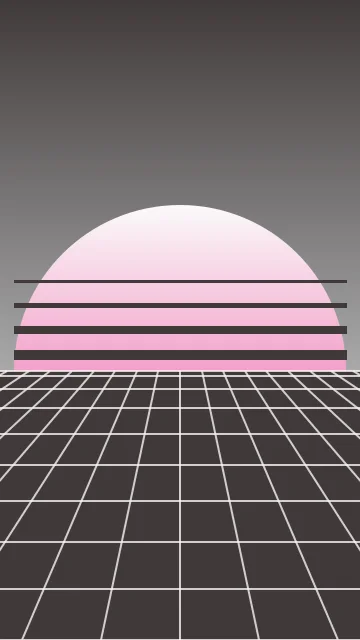 Dark Gray vaporwave phone wallpaper — free HD dark gray mobile wallpaper 1080x1920