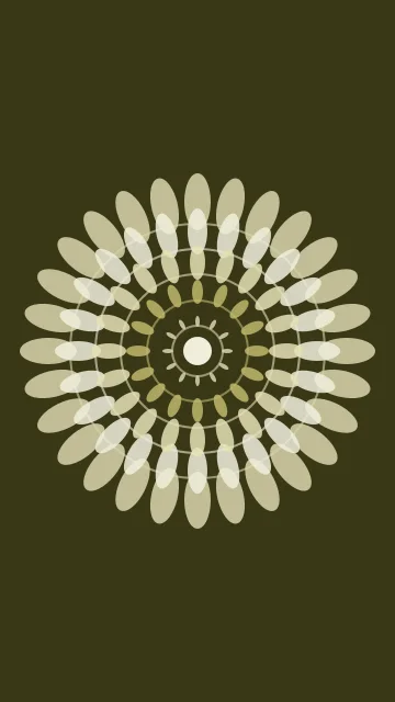Dark Khaki mandala phone wallpaper — free HD dark khaki mobile wallpaper 1080x1920