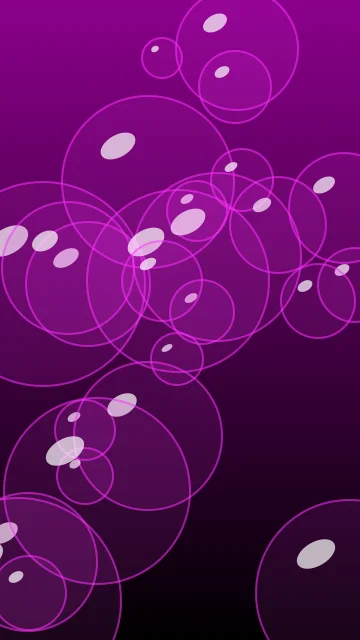 Dark Magenta bubbles phone wallpaper — free HD dark magenta mobile wallpaper 1080x1920
