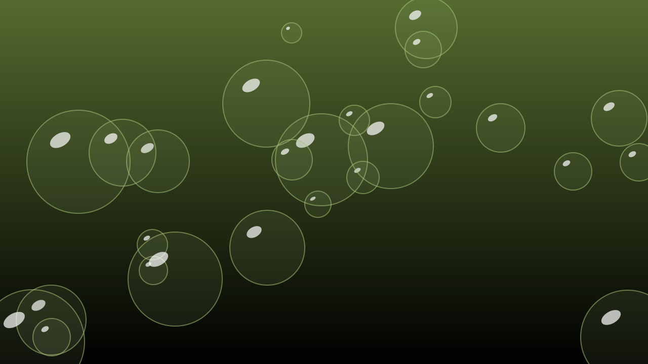 Dark Olive Green bubbles background — free HD dark olive green color wallpaper 1920x1080