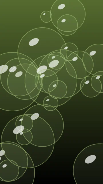 Dark Olive Green bubbles phone wallpaper — free HD dark olive green mobile wallpaper 1080x1920