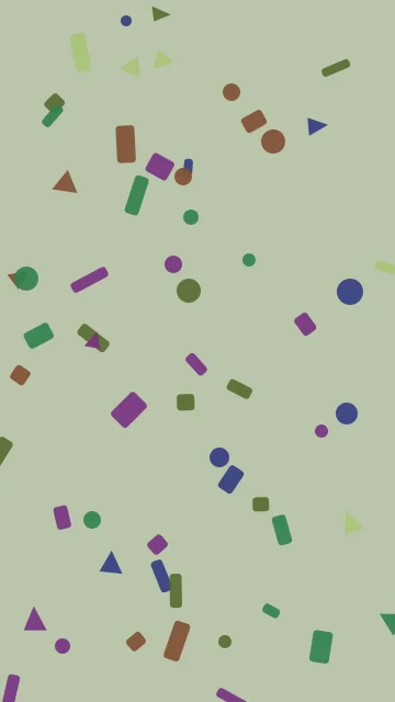 Dark Olive Green confetti phone wallpaper — free HD dark olive green mobile wallpaper 1080x1920