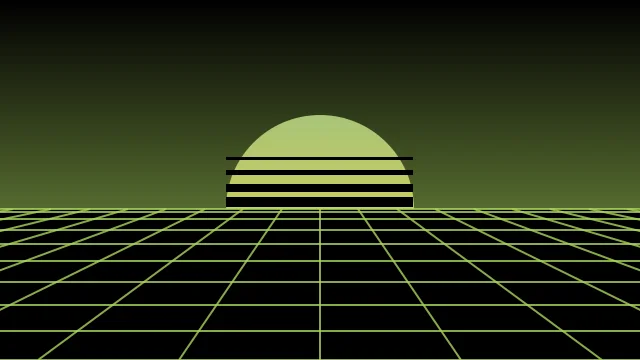 Dark Olive Green vaporwave background — free HD dark olive green color wallpaper 1920x1080