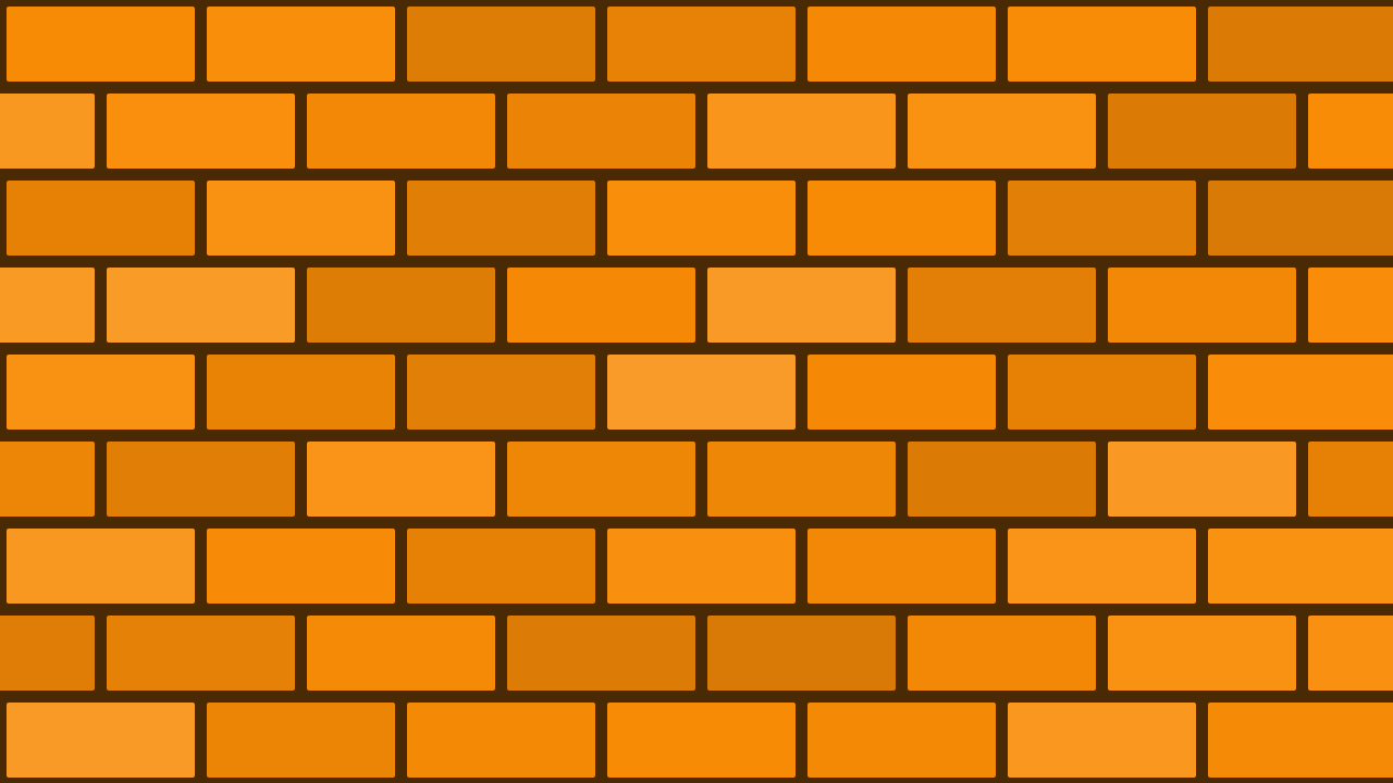 Dark Orange brick background — free HD dark orange color wallpaper 1920x1080