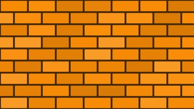 Dark Orange brick background — free HD dark orange color wallpaper 1920x1080