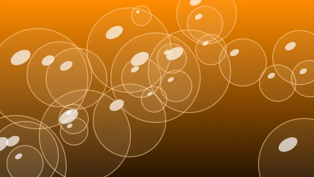 Dark Orange bubbles background — free HD dark orange color wallpaper 1920x1080