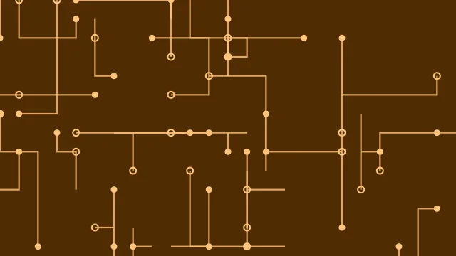 Dark Orange circuit board background — free HD dark orange color wallpaper 1920x1080