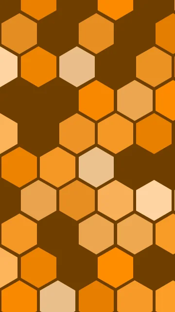 Dark Orange hexagon phone wallpaper — free HD dark orange mobile wallpaper 1080x1920