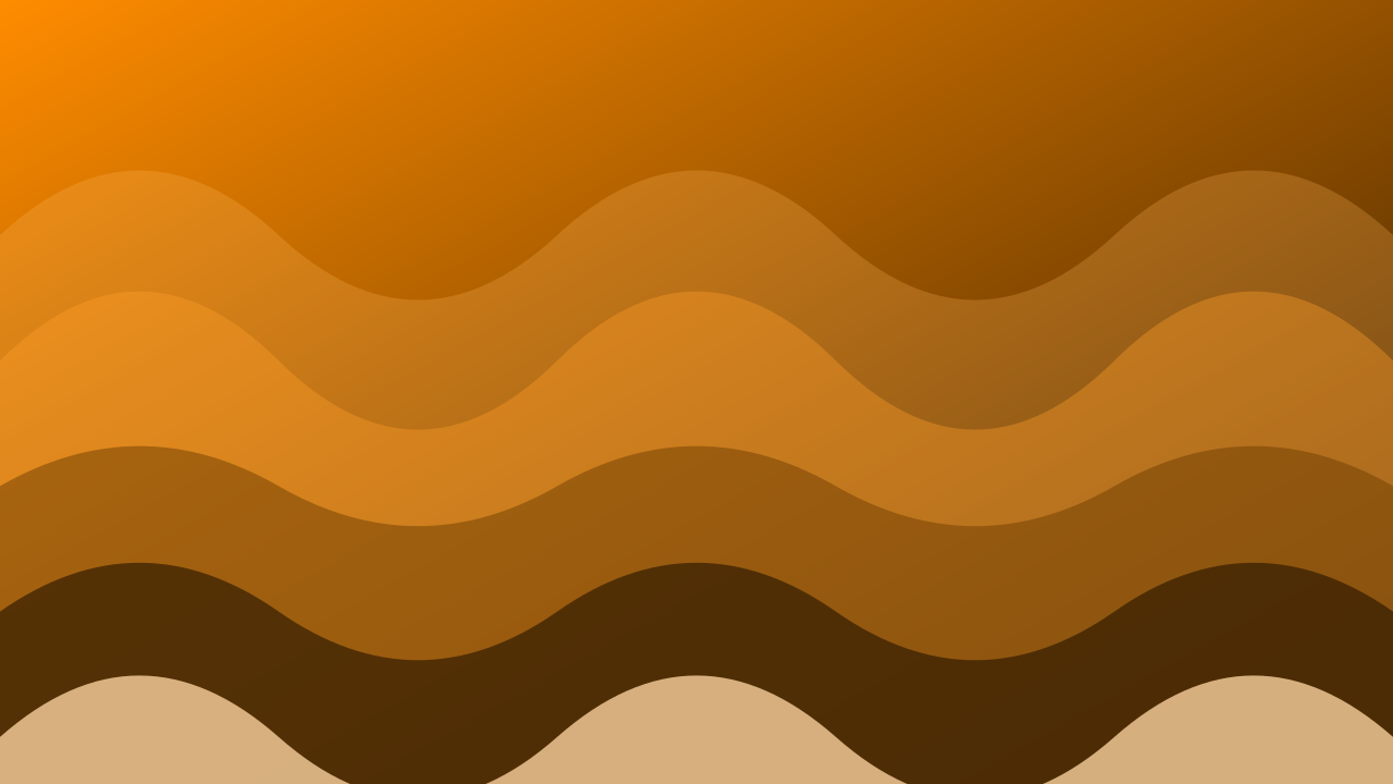 Dark Orange waves background — free HD dark orange color wallpaper 1920x1080