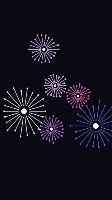 Dark Orchid fireworks phone wallpaper — free HD dark orchid mobile wallpaper 1080x1920