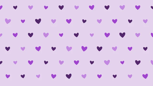 Dark Orchid hearts desktop wallpaper — free 4K dark orchid wallpaper 3840x2160