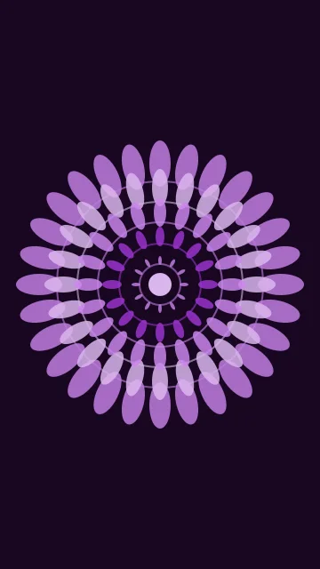 Dark Orchid mandala phone wallpaper — free HD dark orchid mobile wallpaper 1080x1920