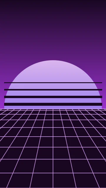 Dark Orchid vaporwave phone wallpaper — free HD dark orchid mobile wallpaper 1080x1920