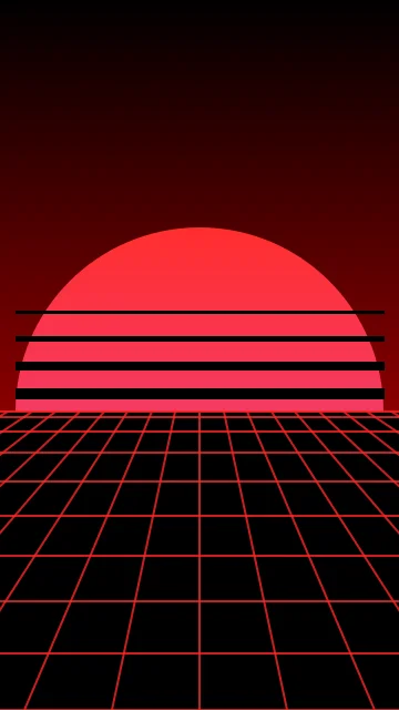 Dark Red vaporwave phone wallpaper — free HD dark red mobile wallpaper 1080x1920