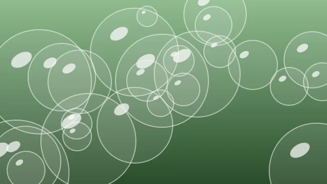 Dark Sea Green bubbles background — free HD dark sea green color wallpaper 1920x1080