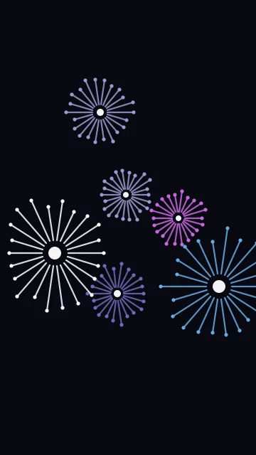 Dark Slate Blue fireworks phone wallpaper — free HD dark slate blue mobile wallpaper 1080x1920