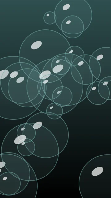 Dark Slate Gray bubbles phone wallpaper — free HD dark slate gray mobile wallpaper 1080x1920