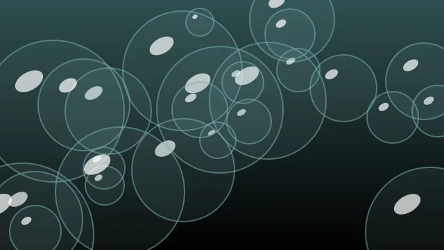 Dark Slate Gray bubbles desktop wallpaper — free 4K dark slate gray wallpaper 3840x2160