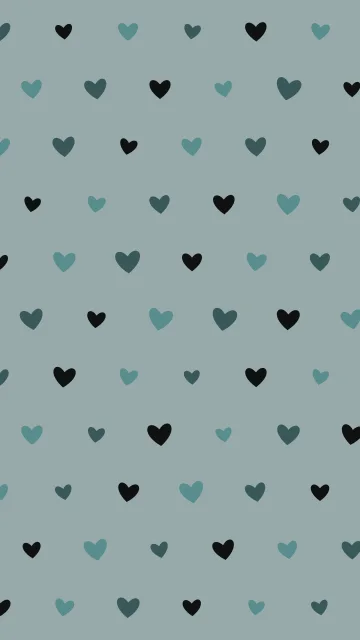 Dark Slate Gray hearts phone wallpaper — free HD dark slate gray mobile wallpaper 1080x1920