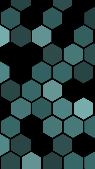 Dark Slate Gray hexagon phone wallpaper — free HD dark slate gray mobile wallpaper 1080x1920