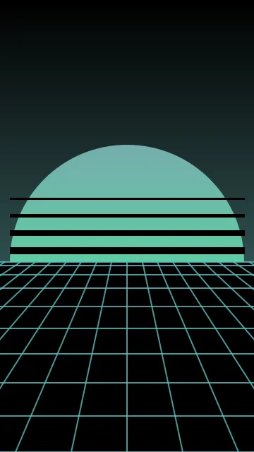 Dark Slate Gray vaporwave phone wallpaper — free HD dark slate gray mobile wallpaper 1080x1920