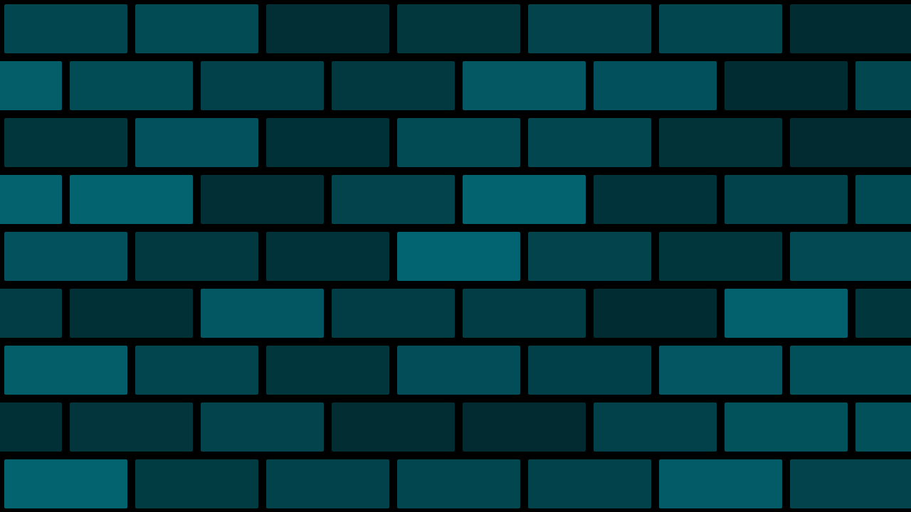 Dark Teal brick background — free HD dark teal color wallpaper 1920x1080