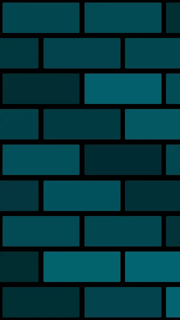 Dark Teal brick phone wallpaper — free HD dark teal mobile wallpaper 1080x1920