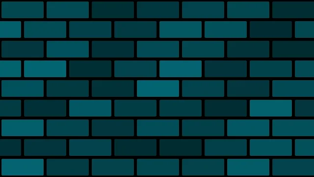 Dark Teal brick desktop wallpaper — free 4K dark teal wallpaper 3840x2160