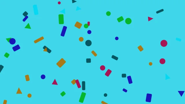 Dark Teal confetti desktop wallpaper — free 4K dark teal wallpaper 3840x2160